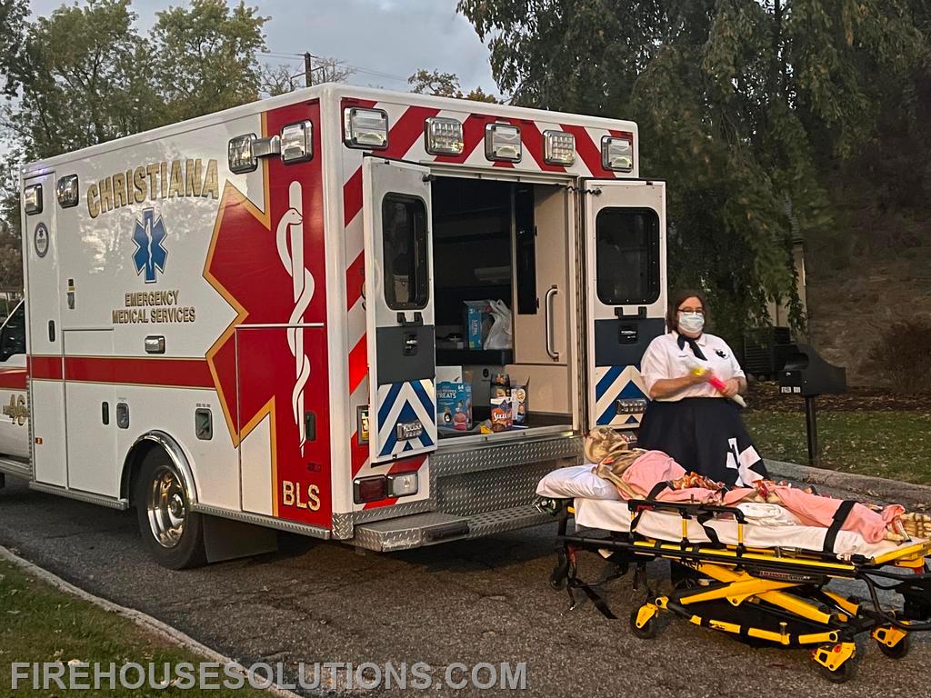 Community Trick or Treating Christiana Community Ambulance Association